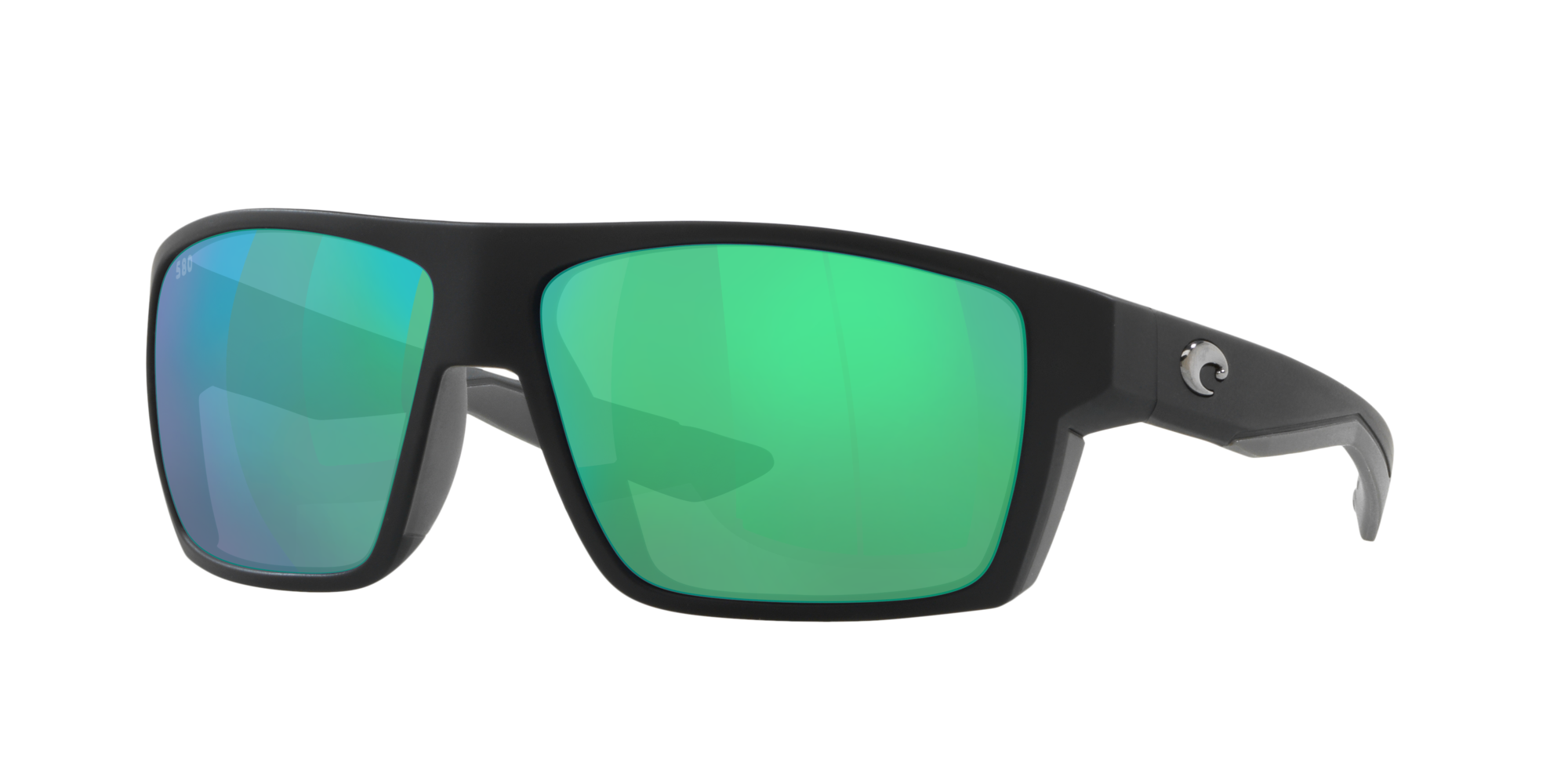North Beach Polarizado Gafas De Sol Bullhead Negro Mate/lentes espejados verde 70443